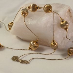 Anne Klein Ball Necklace